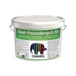 Silikat-Fassadenputz K15,20,30 - Tencuiala decorativa - structura bob langa bob, granula de 1,5;2,3 mm-25kg- alb