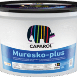 Muresko-plus Vopsea de fatada universala, Intarita cu siloxan, cu Inalta capacitate de difuzie, hidrofoba. 15Lt.