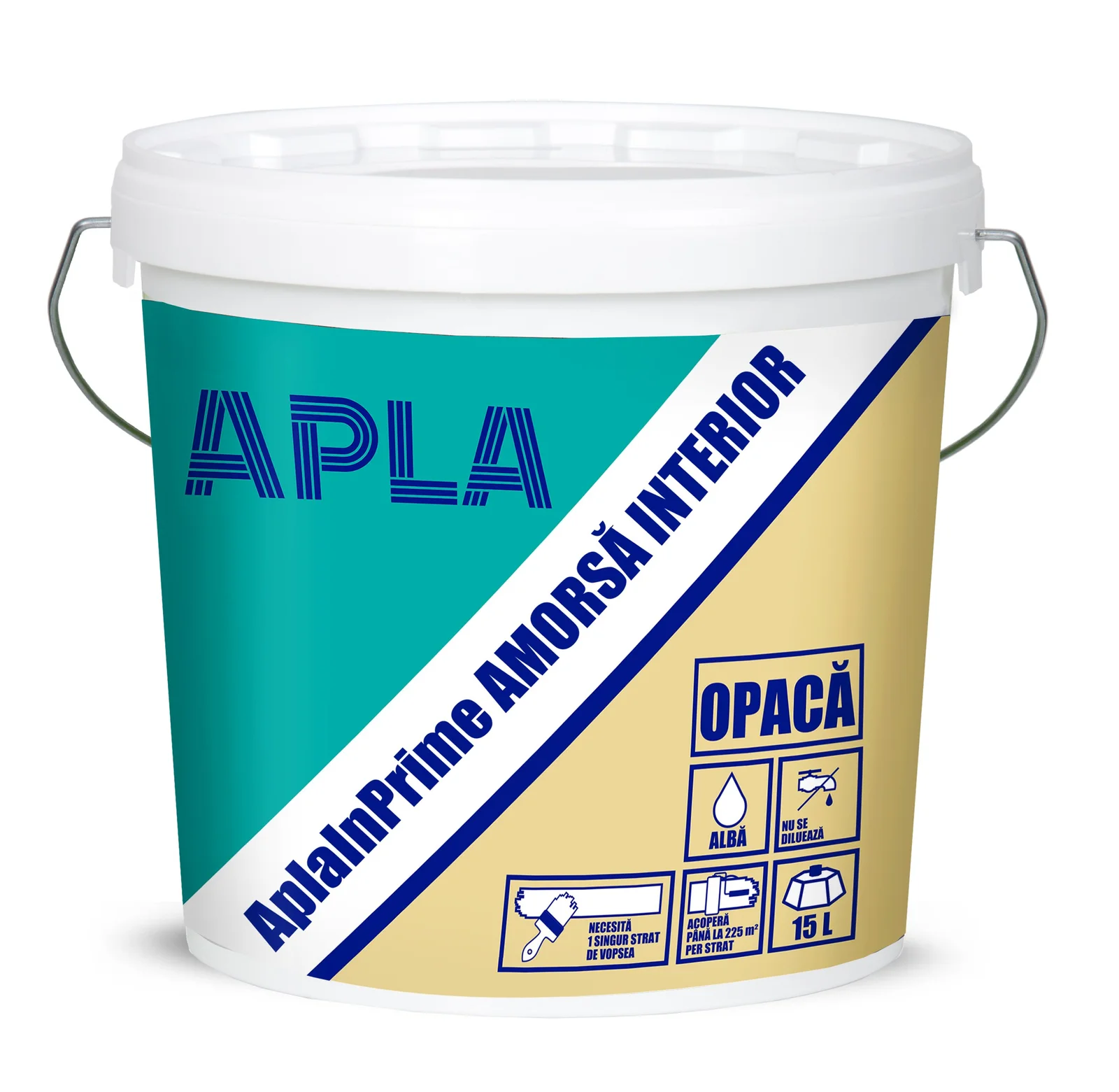 APLA IN PRIME Amorsă Opacă pentru Interior 25L APLA IN PRIME Amorsă Opacă pentru Interior 25L - imagine 1