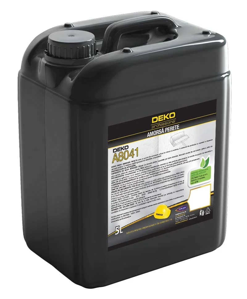 Deko A8140 Amorsa pentru vopsea lavabila int exterior 5L Deko A8041-Amorsa pentru vopsea lavabila int/exterior 5L - imagine 1