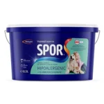 SPOR HIPOALERGENIC vopsea lavabila alba de interior cu Ioni de Argint 8.5 L